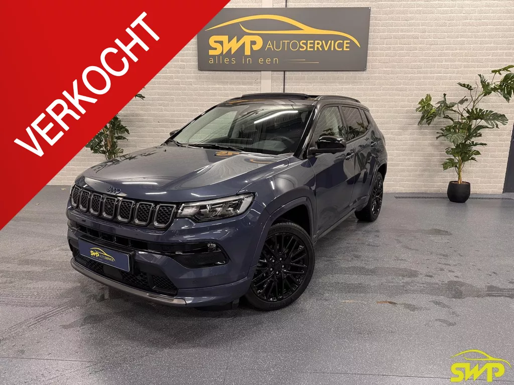 Jeep Compass 4xe 240 Plug-in Hybrid Electric S | Pano | Elektr. stoel. | Memory | ACC | Navi | Cam | Elektr klep