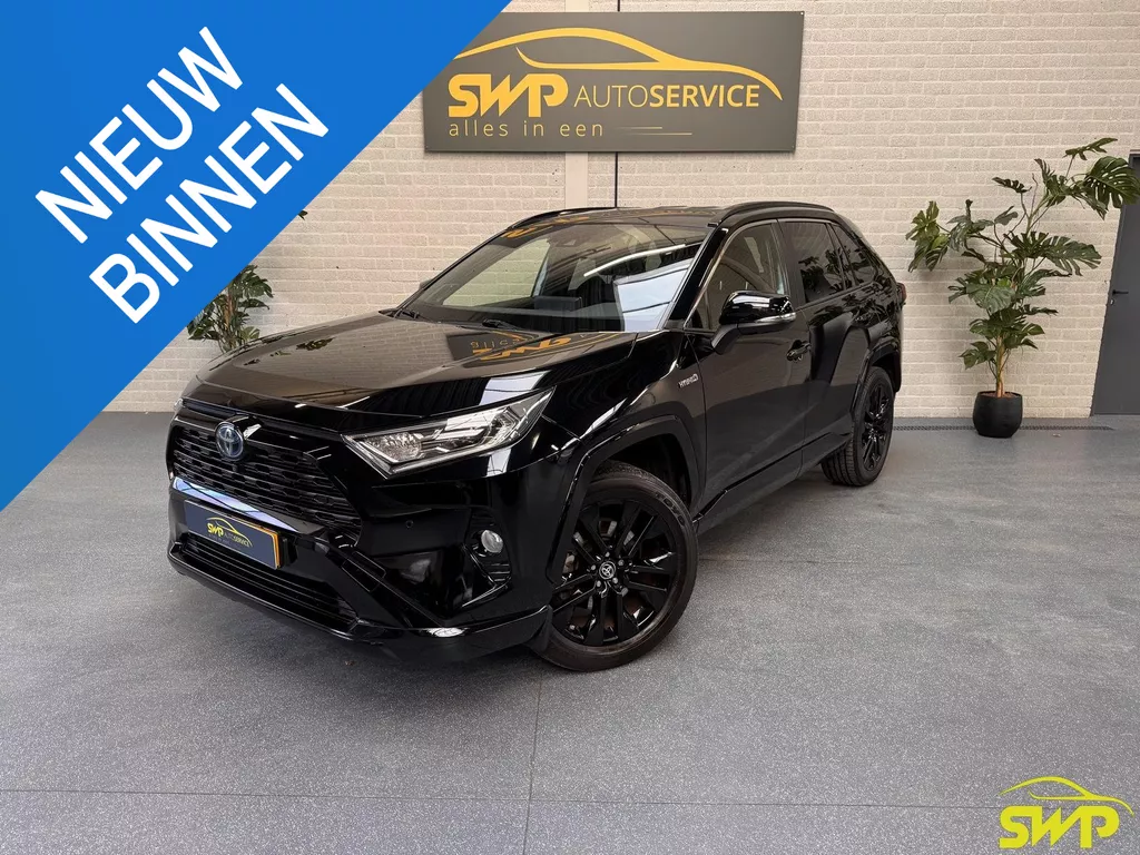 Toyota RAV4 2.5 Hybrid AWD Black Edition | Navi full map | 360 cam | JBL | ACC | Leer | Elektr stoel | Dodehoek