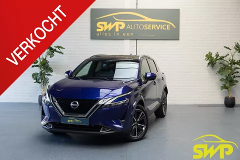 Nissan Qashqai 1.3 MHEV Xtronic Tekna Plus | Luxe lederen bekleding | Pano | 360 cam | ACC | 19 inch wielen | Dodehoek en meer