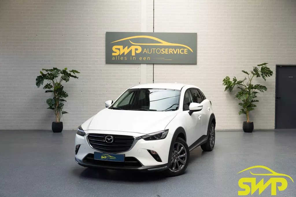 Mazda CX-3 2.0 SkyActiv-G 121 Signature | Full option | Wit metallic | Memory | ACC | Blind spot | Navigatie | Camera | Bose | Dealer onderhouden