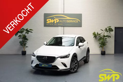 Mazda CX-3 2.0 SkyActiv-G 121 Signature | Full option | Wit metallic | Memory | ACC | Blind spot | Navigatie | Camera | Bose | Dealer onderhouden