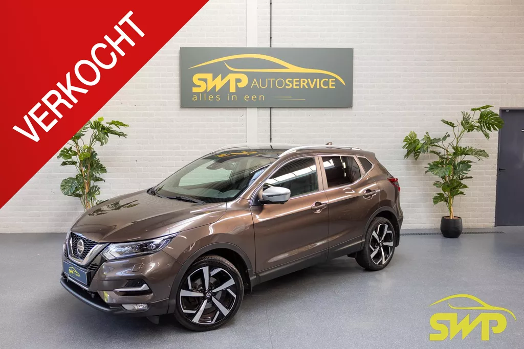 Nissan Qashqai 1.3 DIG-T Tekna + | Trekhaak | Nappa leer | 360 cam | Memory | Bose | Full option