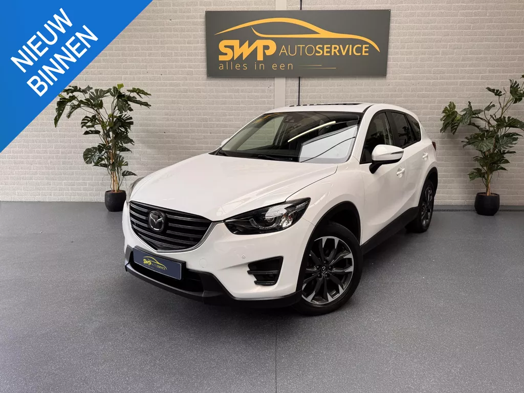 Mazda CX-5 2.5 SkyActiv-G 192 GT-M 4WD | Wit metallic | Schuifdak | Bose | Memory | Keyless | Navi | Cam | Full option