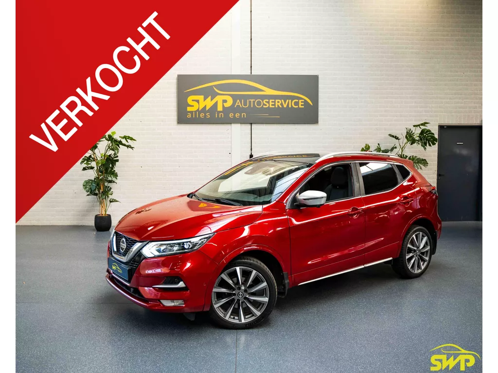 Nissan Qashqai 1.3 DIG-T Tekna + | Dynamic pack | ACC | 360 cam | Nappa leer | Pano | Full option