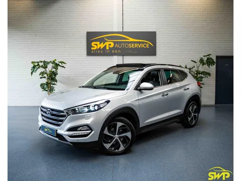 Hyundai Tucson 1.6 T-GDi Premium 4WD | Pano | Navi | Leder | Elektr stoelen | Full option | Stoel ventilatie | Dodehoek