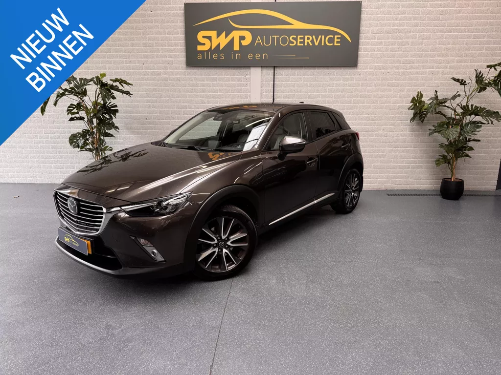 Mazda CX-3 2.0 SkyActiv-G 150 GT-M 4WD | Speciaal interieur | Navi | Cam | ACC